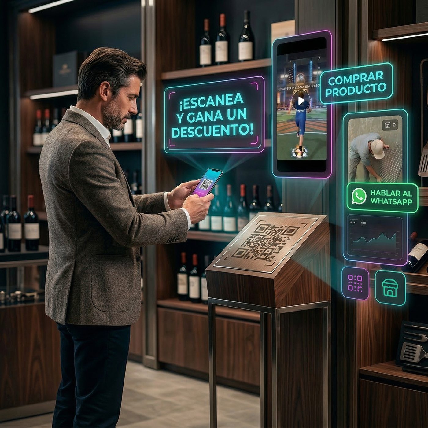 Experiencia de video commerce FIGI