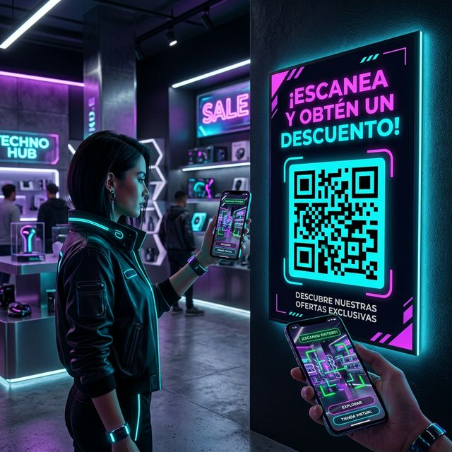 Caso de uso de FIGI con código QR en tienda física