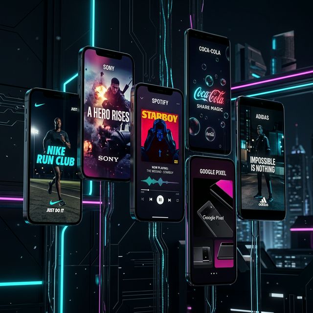Teléfonos móviles con videos verticales
